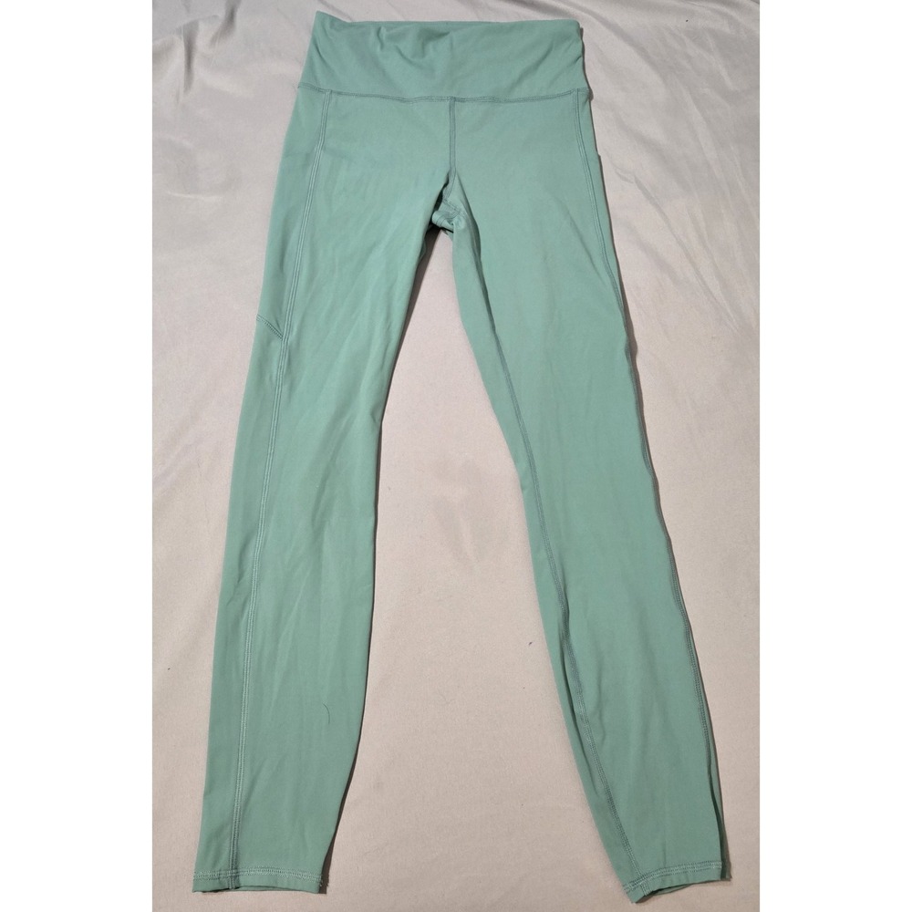 Vuori Women's Blue High Waisted Leggings Pockets Size XS NWOT Never Worn